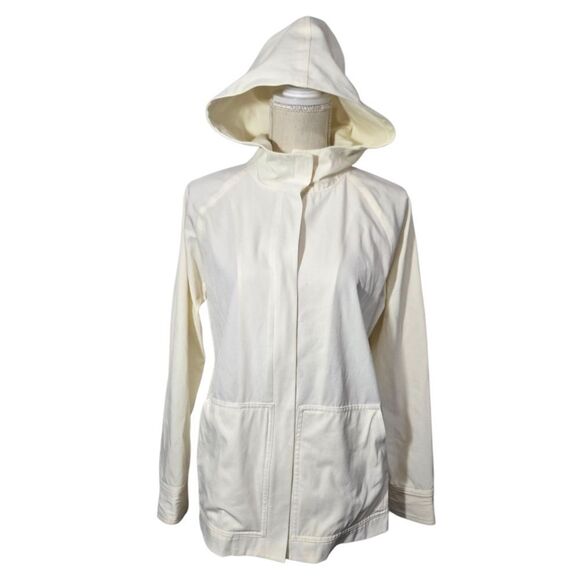 DKNY Rain Jacket Zip Up Sz Small Nylon - Picture 1 of 13